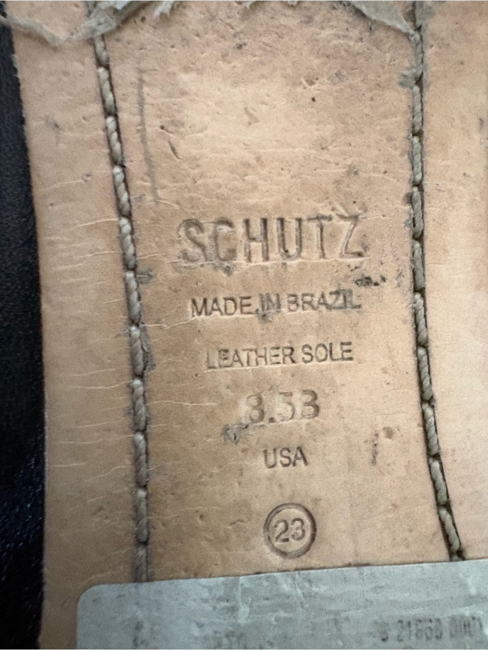 Schutz SUZANNE LEATHER FLAT - Picture 4 of 4